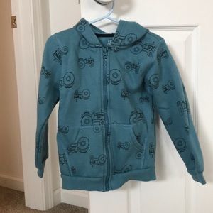 Tractor Zip Up Hoodie